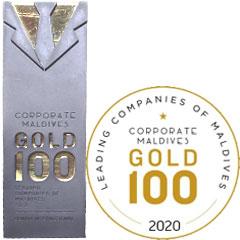 2020 | Corporate Maldives GOLD 100, Maldives Leading Company